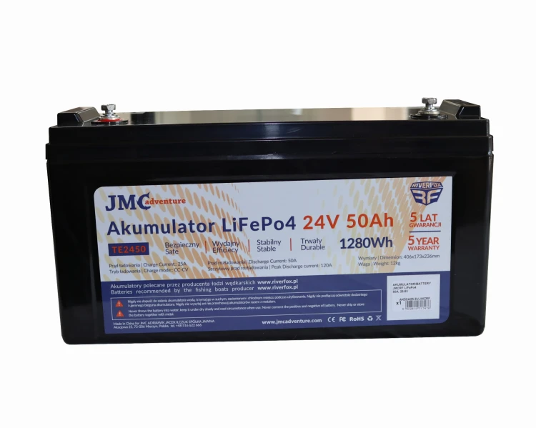 Akumulator JMCRF LIFEPO4 100Ah 24V