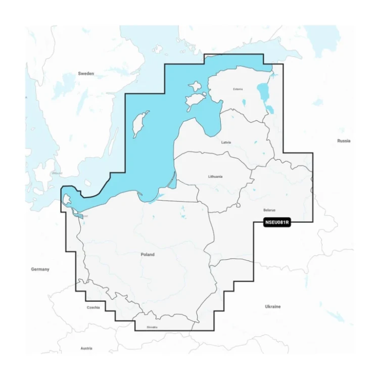 Mapa Garmin Navionics+ NSEU081R
