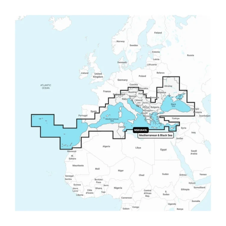 Mapa Garmin Navionics+ NSEU643L