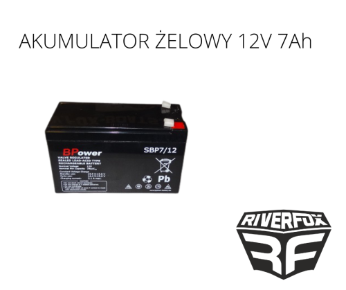 Akumulator żelowy 12V 7Ah