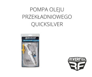 POMPA OLEJU PRZEKŁADNIOWEGO QUICKSILVER