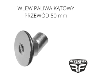WLEW PALIWA KĄTOWY NA PRZEWÓD 50mm