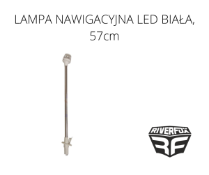 LAMPA NAWIGACYJNA LED BIAŁA, 57cm