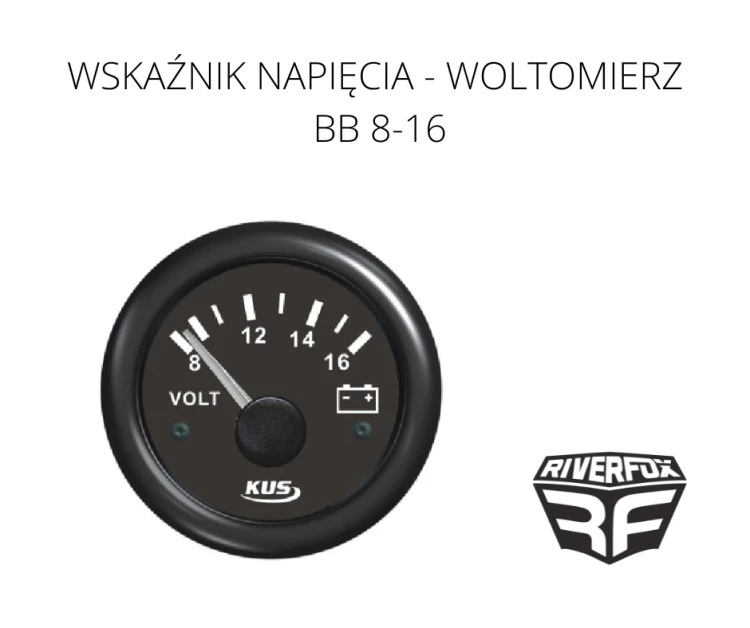 Wskaźnik napięcia woltomierz BB 8-16