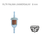 FILTR PALIWA UNIWERSALNY  8mm
