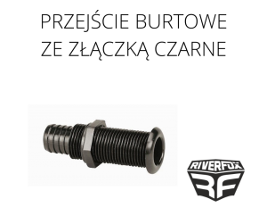 PRZEJŚCIE BURTOWE ZE ZŁĄCZKĄ  CZARNE 
