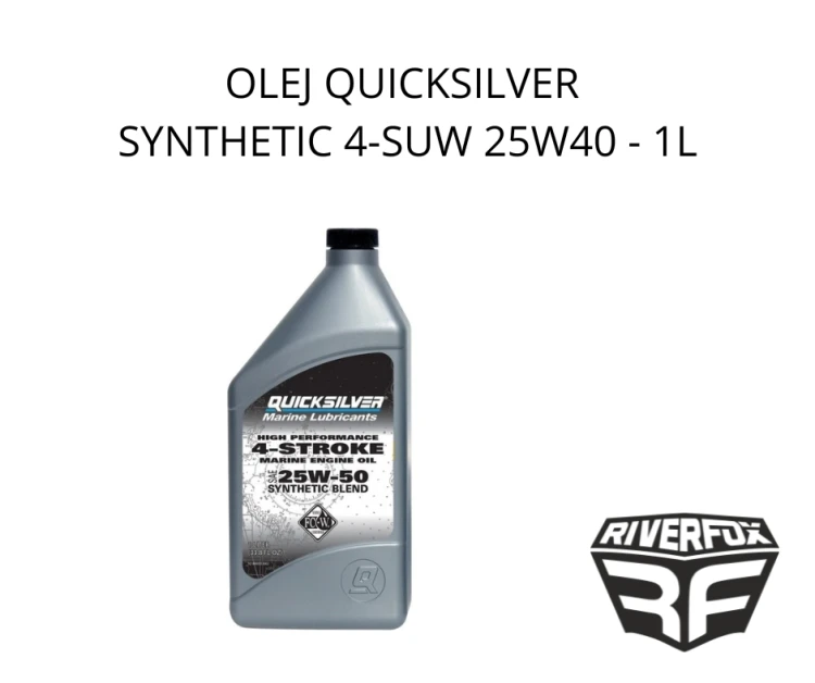 Olej Quicksilver Synthetic 4-SUW 25W40 1L