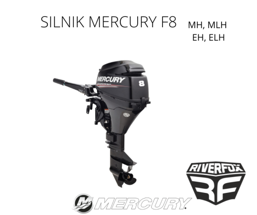 Silnik zaburtowy Mercury F8 MH