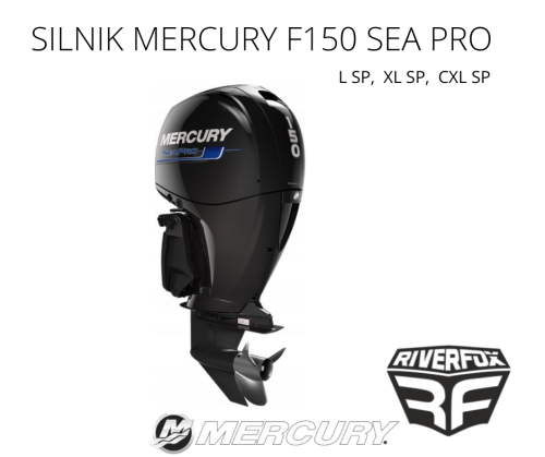 Silnik zaburtowy Mercury F150 L SEA PRO