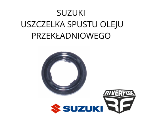 Suzuki uszczelka spustu oleju przekładniowego