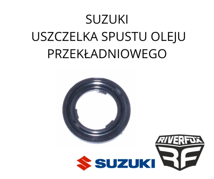 Suzuki uszczelka spustu oleju przekładniowego
