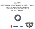 Suzuki uszczelka pod śrubę spustu oleju przekładniowego lub silnikowego