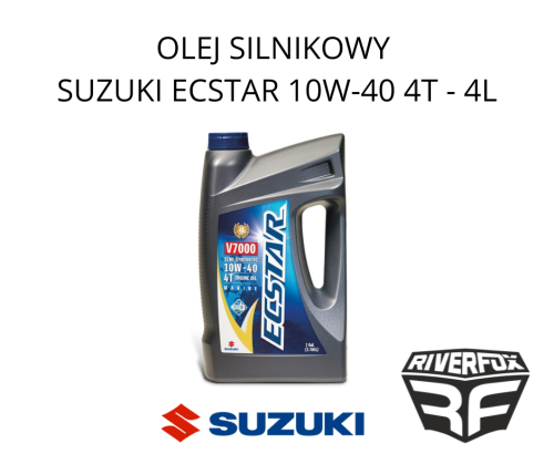 Olej silnikowy Suzuki Ecstar 10W-40 4T V7000 4L