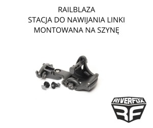 RAILBLAZA STACJA DO NAWIJANIA LINKI - NA SZYNĘ