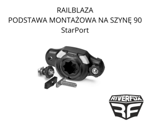 RAILBLAZA PODSTAWA MONTAŻOWA NA SZYNĘ StarPort