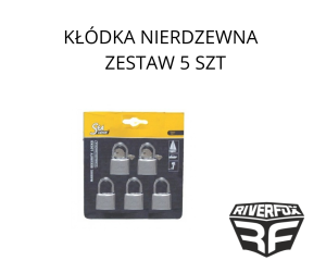 KŁÓDKA NIERDZEWNA - ZESTAW 5 SZT. 