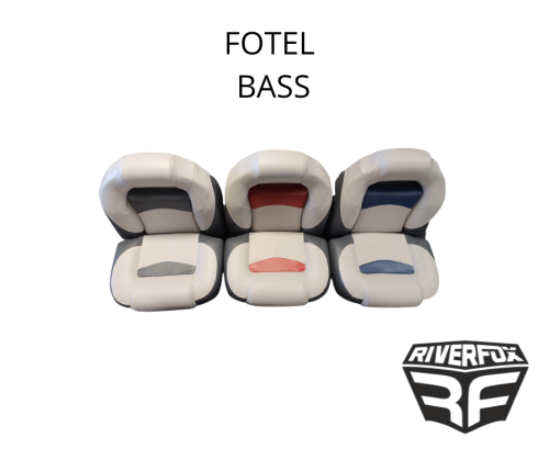 Fotel do łodzi wędkarskiej Bass