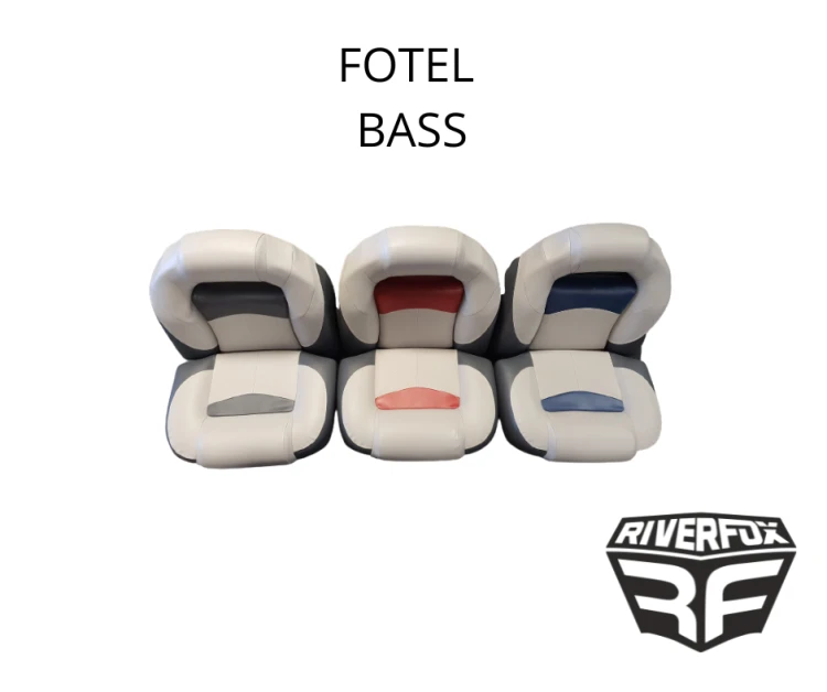 Fotel do łodzi wędkarskiej Bass