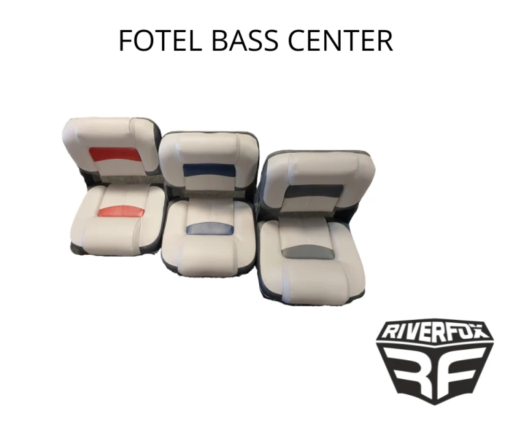 Fotel do łodzi wędkarskiej Bass Center