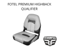 Fotel do łodzi wędkarskiej Premium Highback Qualifier