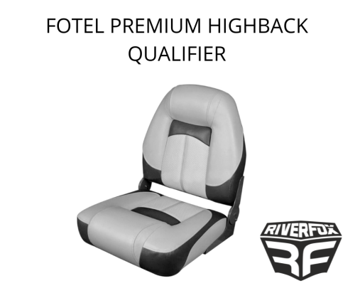 Fotel do łodzi wędkarskiej Premium Highback Qualifier