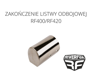ZAKOŃCZENIE LISTWY ODBOJOWEJ  RF400/RF420