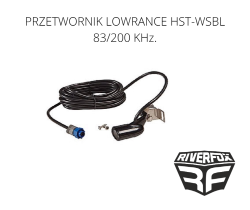 Przetwornik Lowrance HST-WSBL 83200 KHz
