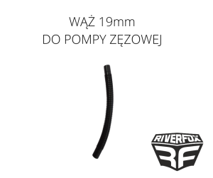 WĄŻ 19MM DO POMPY ZĘZOWEJ DŁ.  30 CM