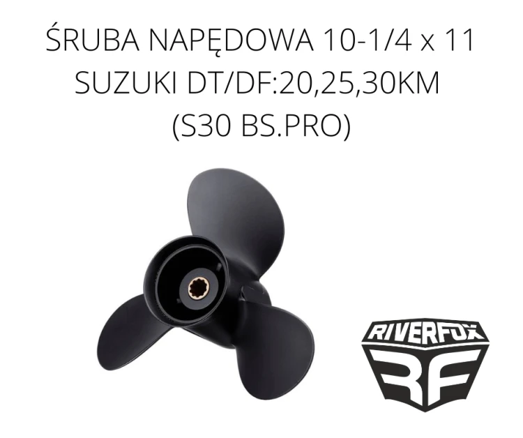 Śruba napędowa 10-14 x 11 do silnika Suzuki DT DF20,25,30 KM (S30 BS.PRO)