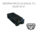 ZBIORNIK ERCOLE & SOGLIA 75 L WLEW 45 ST.