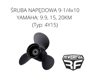 ŚRUBA NAPĘDOWA 9 1/4 x 10 DO SILNIKA YAMAHA ZAMIENNIK