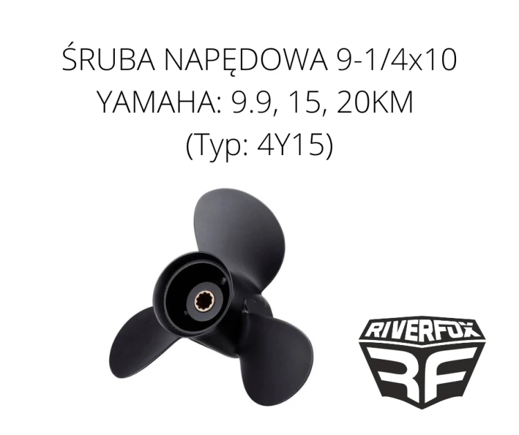 Śruba napędowa 9-14x10 Yamaha 9.9, 15, 20KM (Typ 4Y15)