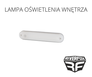 LAMPA OŚWIETLENIA ŁODZI -  LED  Z WŁĄCZNIKIEM