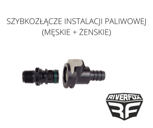 SZYBKOZŁĄCZE INSTALACJI PALIWOWEJ (MĘSKIE + ŻENSKIE)