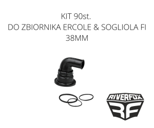 KIT 90st. DO ZBIORNIKA ERCOLE & SOGLIOLA FI 38MM