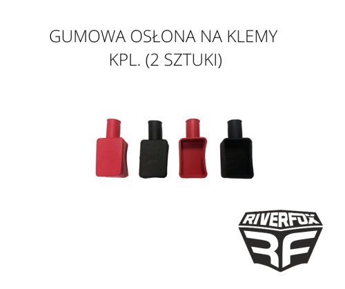 Gumowa osłona na klemy komplet 2szt.
