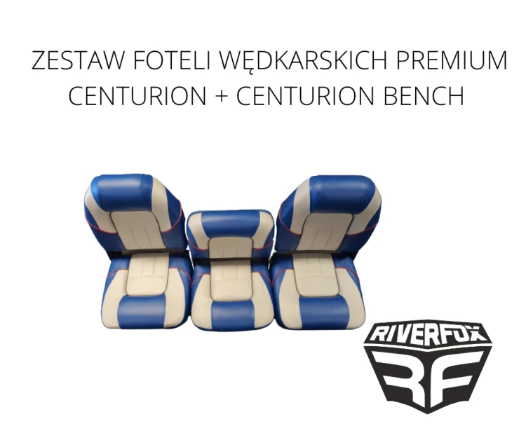 Zestaw foteli wędkarskich Premium Centurion + Centurion Bench