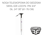 NOGA TELESKOPOWA DO SIEDZISKA SWIVL-EZE LOCK'N-PIN 3/4" O DŁUGOŚCI 24"-30" ( 61-76 CM )