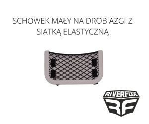 SCHOWEK MAŁY NA DROBIAZGI Z SIATKĄ ELASTYCZNĄ