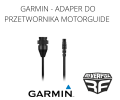 Garmin adapter 4 pin do przetwornika Motorguide