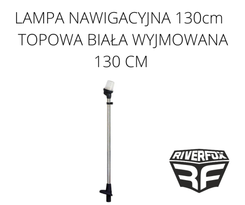 LAMPA NAWIGACYJNA 130cm LED TOPOWA BIAŁA WYJMOWANA 130 CM .png