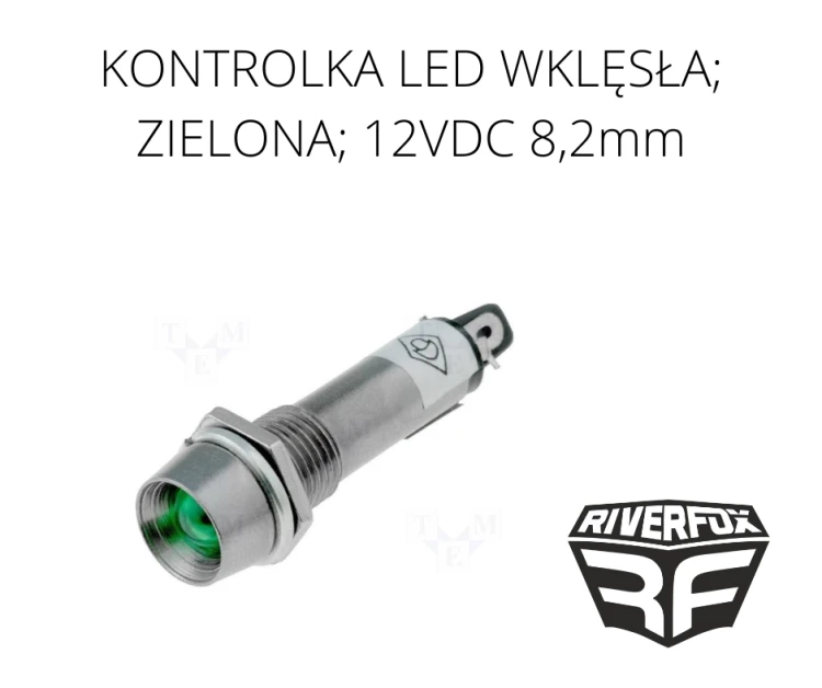 KONTROLKA LED WKLĘSŁA; ZIELONA; 12VDC 8,2mm.png