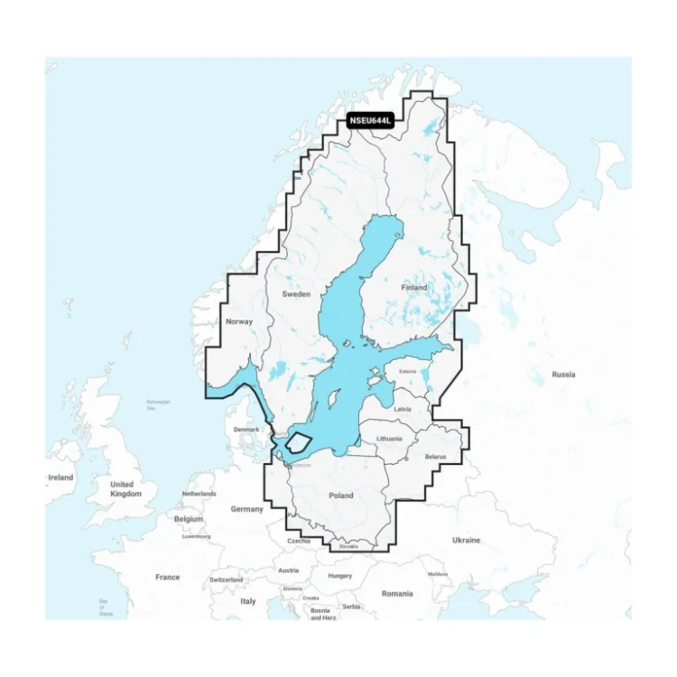 Mapa Garmin Navionics+ NSEU644L