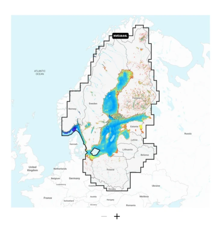 Mapa Garmin Navionics Vision+ NVEU644L
