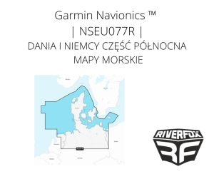Mapa Garmin Navionics  ™  | NSEU077R | DANIA I NIEMCY CZĘŚĆ PÓŁNOCNA  MAPY MORSKIE