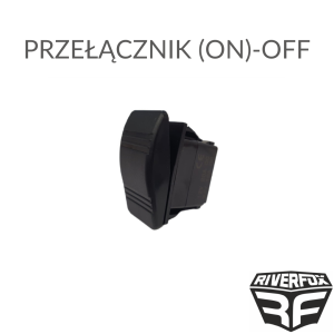 PRZEŁĄCZNIK (ON)-OFF CHWILOWY, DWUPOZYCYJNY