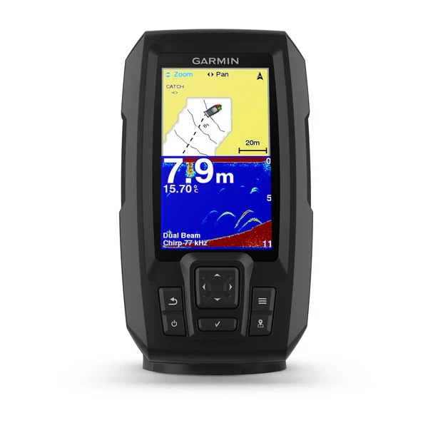 RIVERFOX Echosonda GARMIN STRIKER PLUS 4 z przetwornikiem