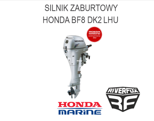 Silnik zaburtowy Honda BF 8 DK2 LHU Power Thrust