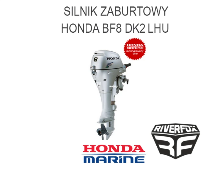 Silnik zaburtowy Honda BF 8 DK2 LHU Power Thrust
