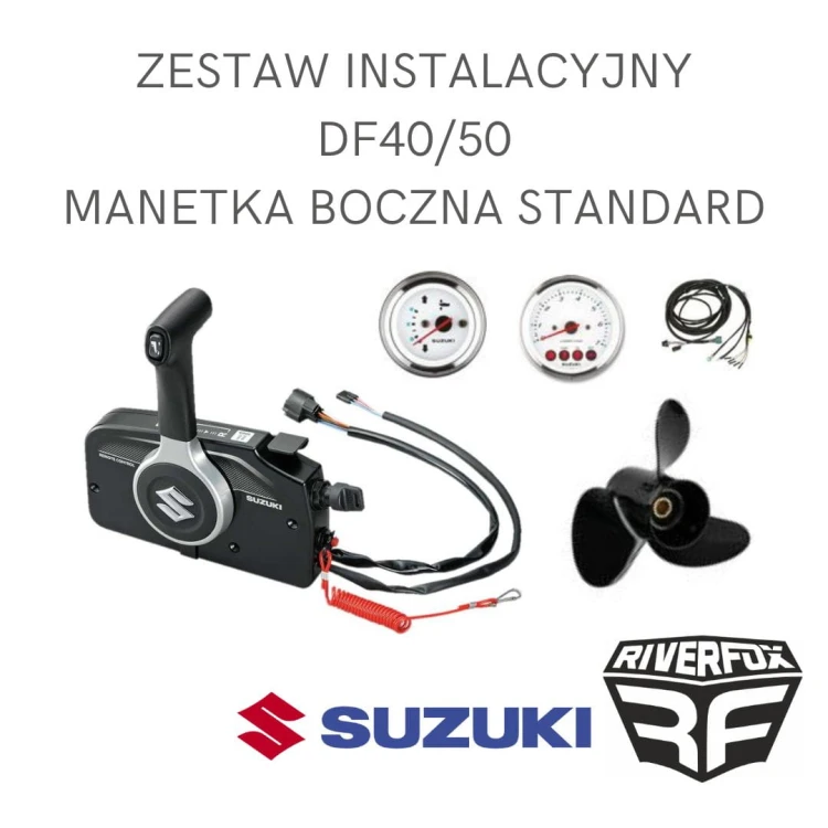 Zestaw instalacyjny manetka boczna suzuki DF40/50